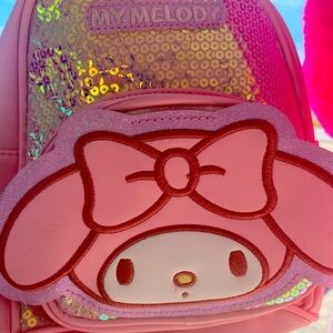 My melody mini bag pack.